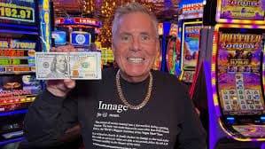 747 Casino slots lobby showing multiple game tiles on a mobile screen